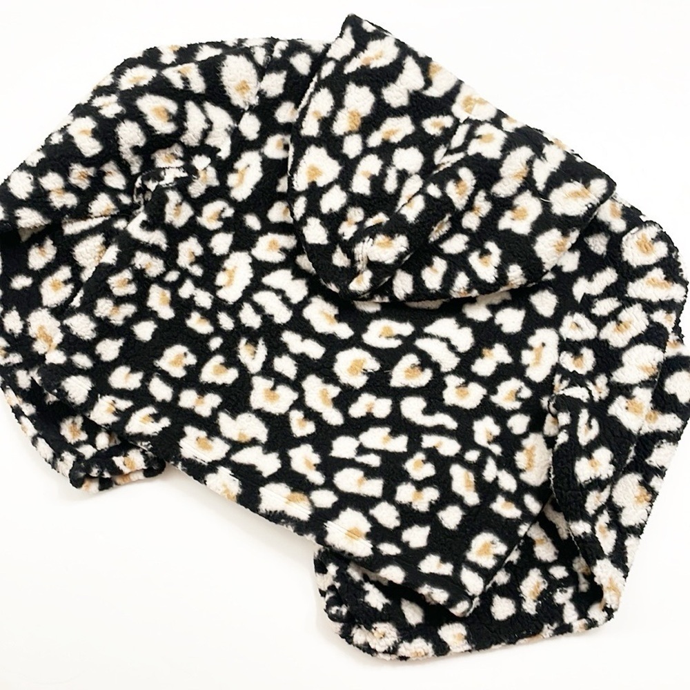 Wild Fable animal print fleece hoodie - Picture 2 of 4